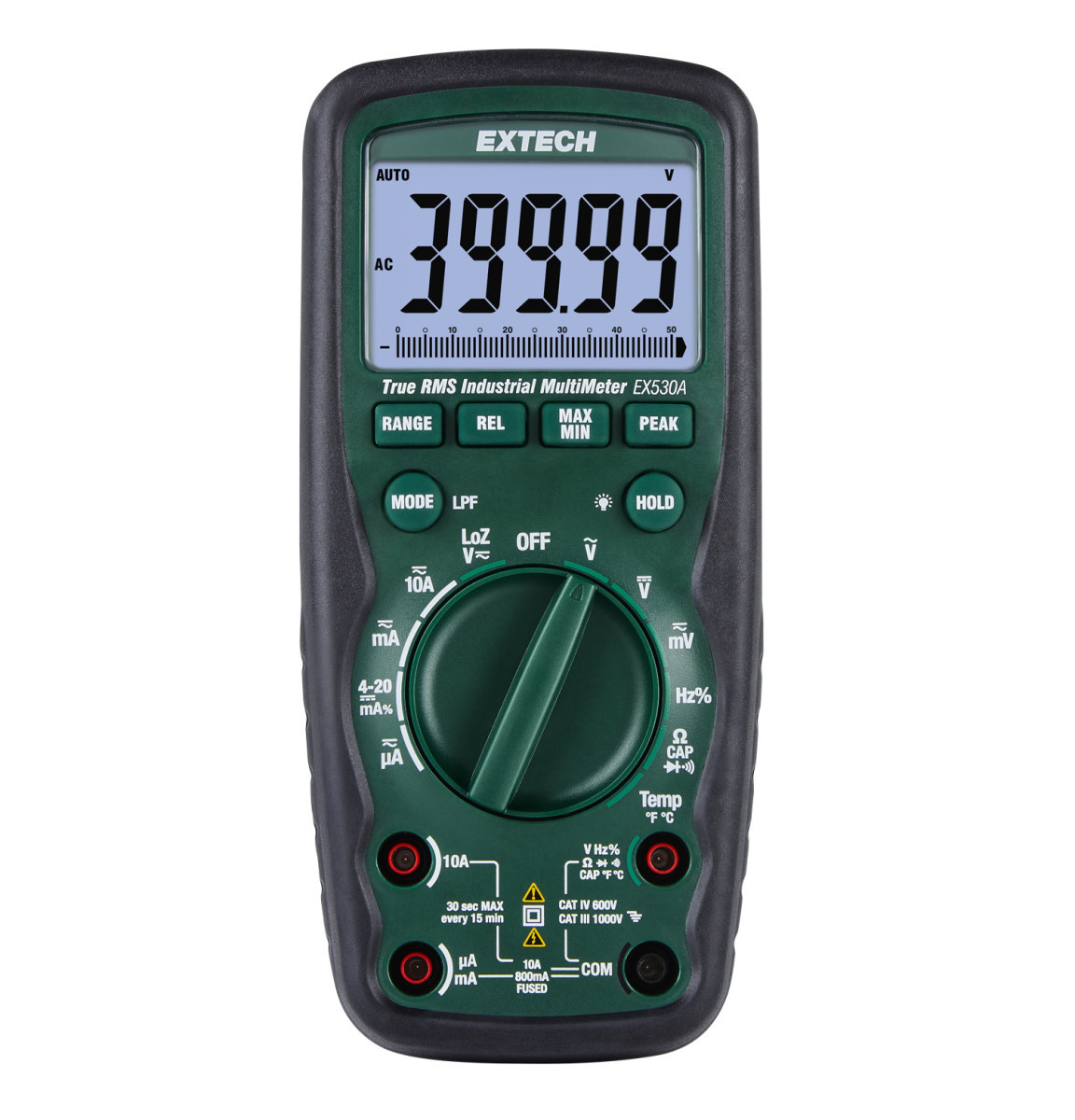 Extech Geavanceerde multimeter Heavy Duty true RMS multimeter