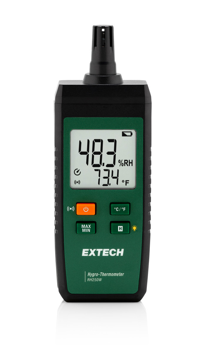 Extech HVAC & IAQ meter + accessoires Hygro-Thermometer met connectiviteit naar de exview-app®