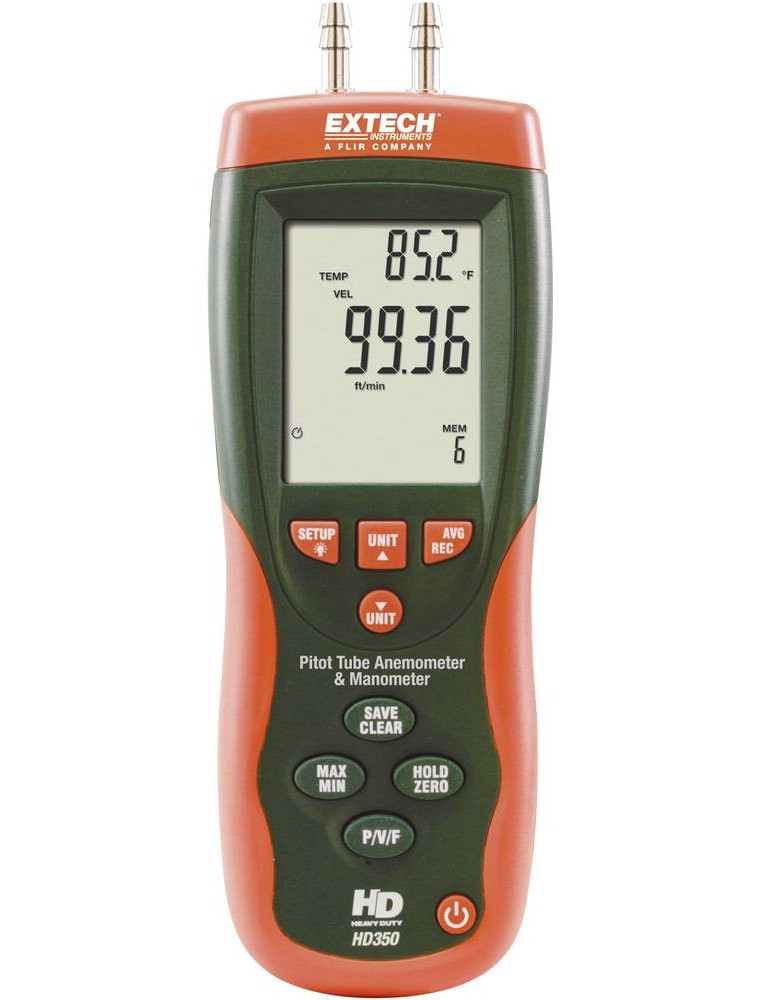 Extech Manometer - airflow meter