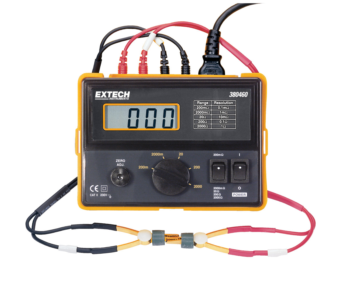 Extech Micro ohmmeter Precisie-Milliohmmeter (110V)