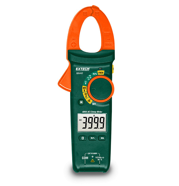 Extech Stroomtang, 400a ac met NCV