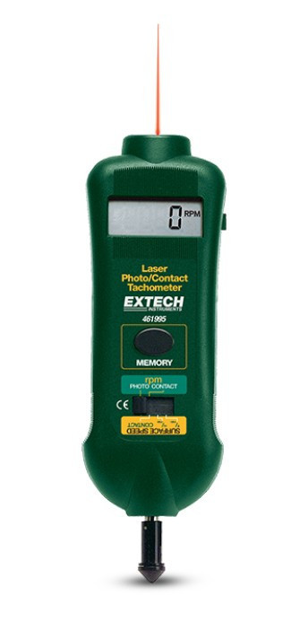 Extech Tachometer Voor contact en contactloze meting