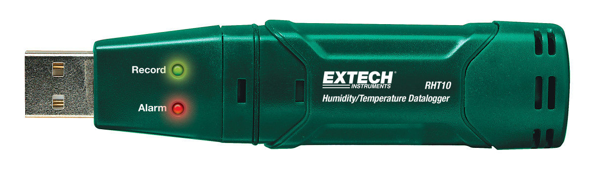 Extech Vocht En temperatuur usb datalogger