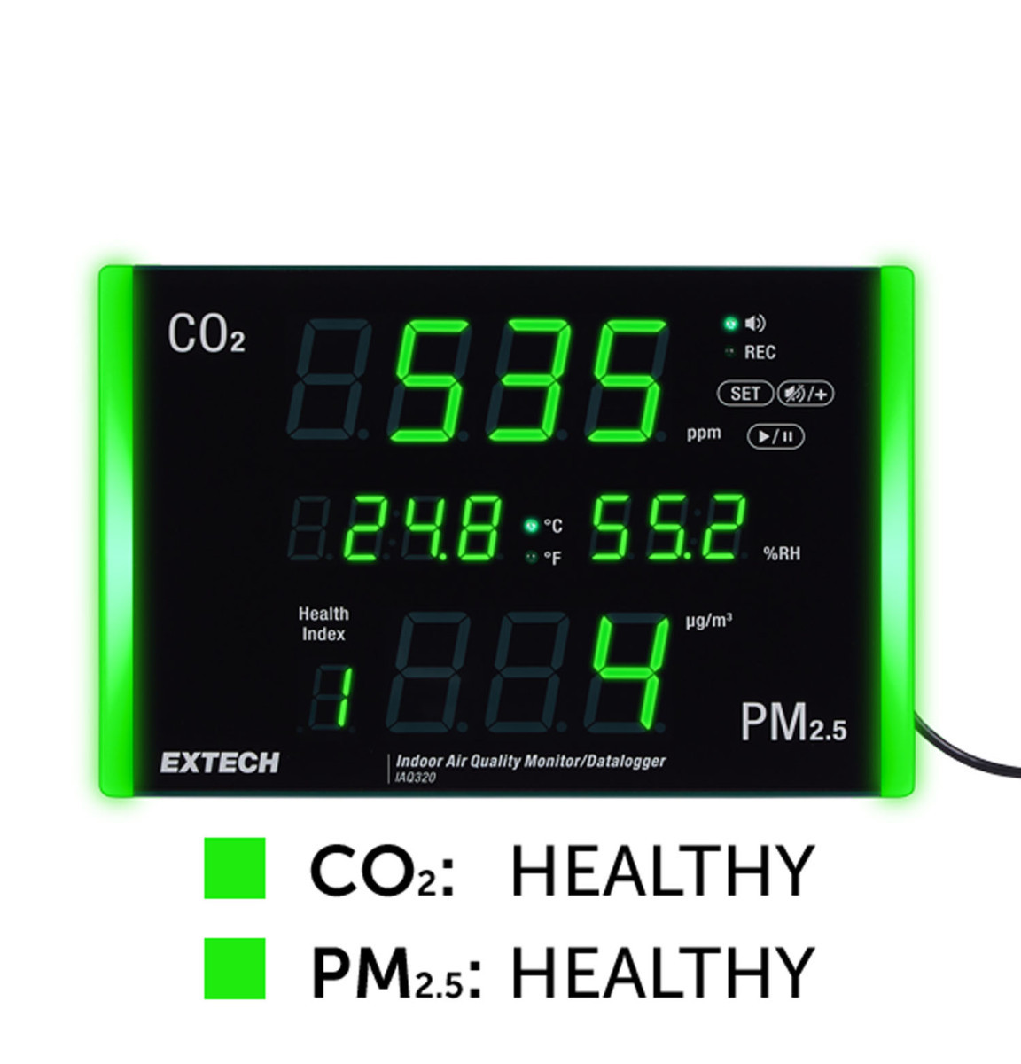 Extech Wallmount Airquality meter