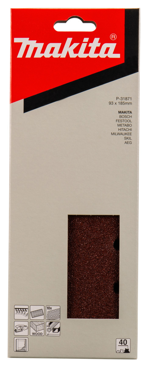 Fabory Schuurvel 93x185mm a40 velcro