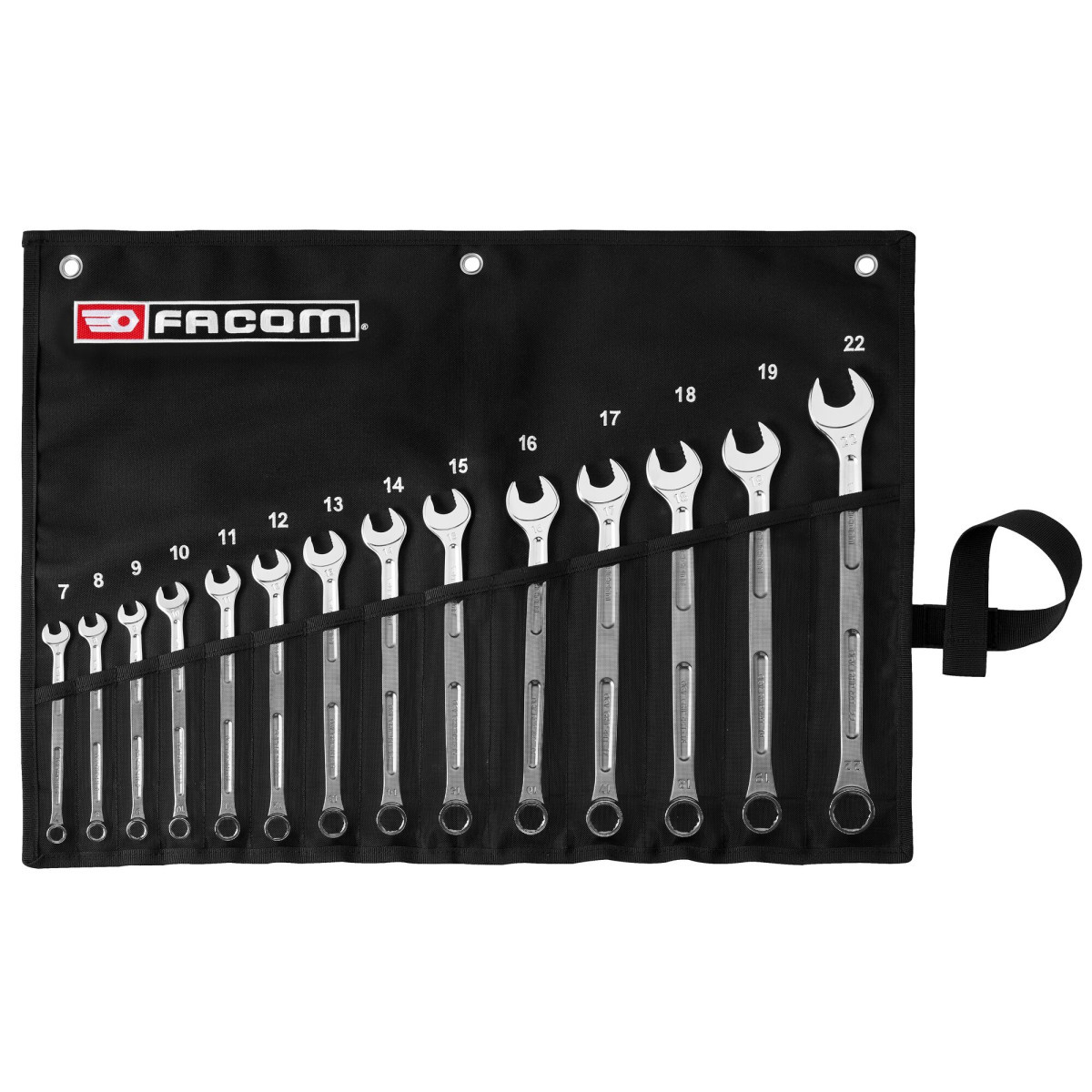 FACOM Samenstelling Van 14 ogv grip XL combinatiesleutels in een kit