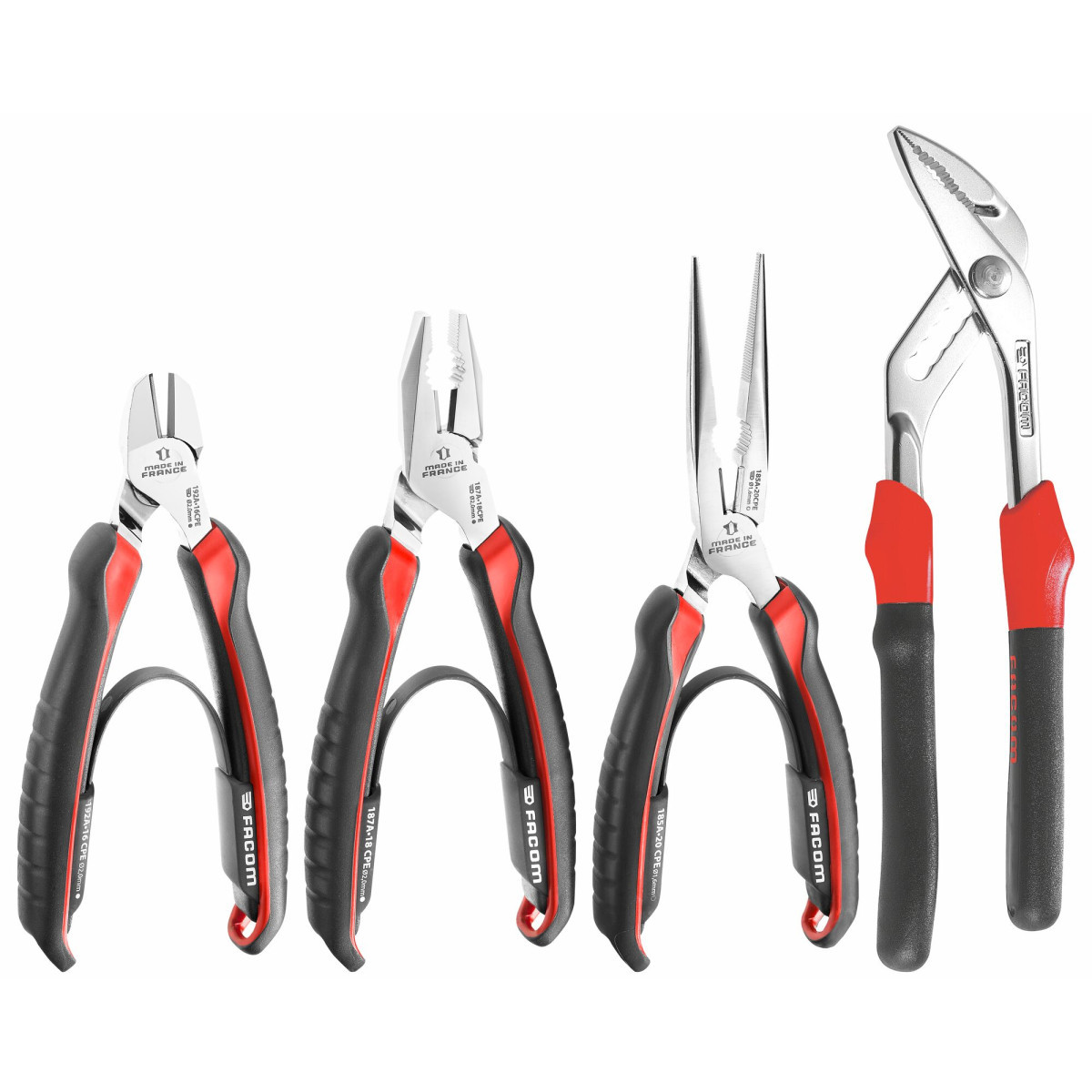 FACOM Set Van 4 "high-performance" tangen