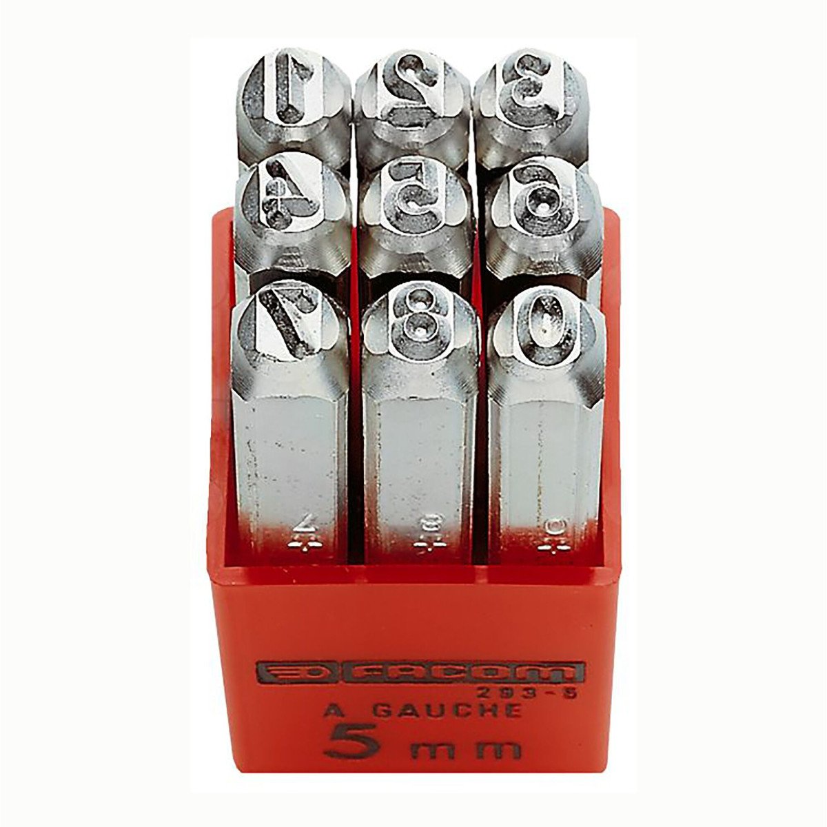 FACOM Set Van 9 slagcijfers 8MM