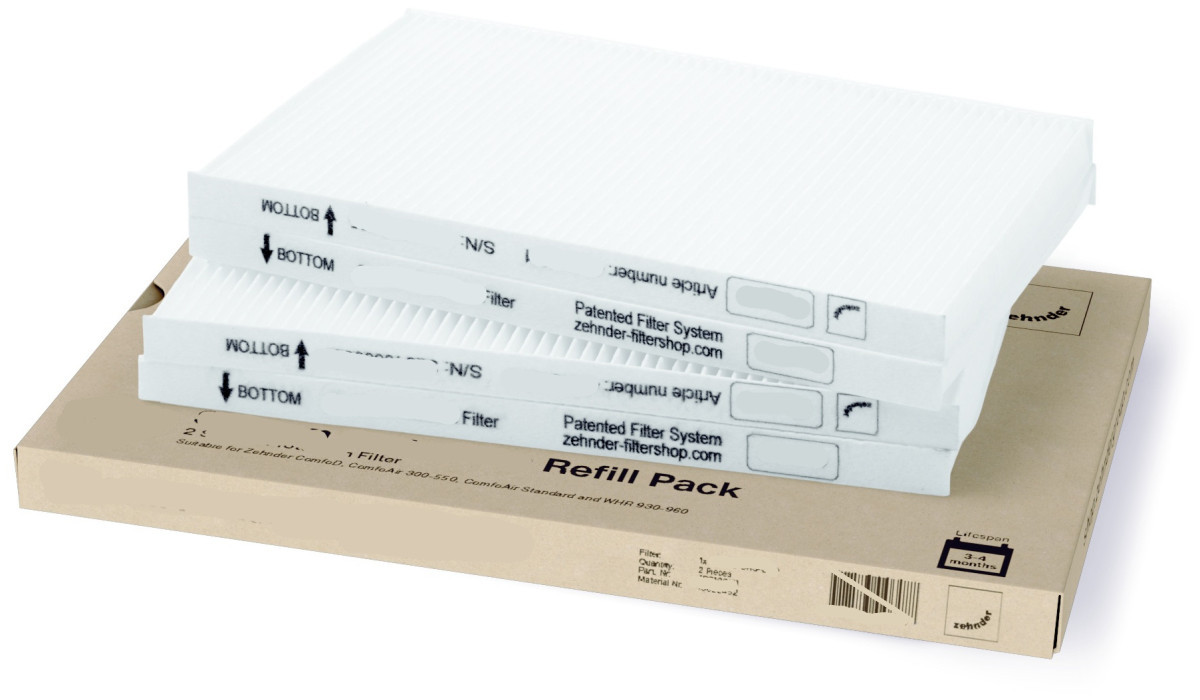 Filters Refill cas 300 / WHR 930/950/960 - 1X epm10, 1X coarse