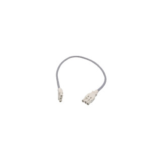 Finder 09 Fin Doorverb.kabel wit 0,8M met connector