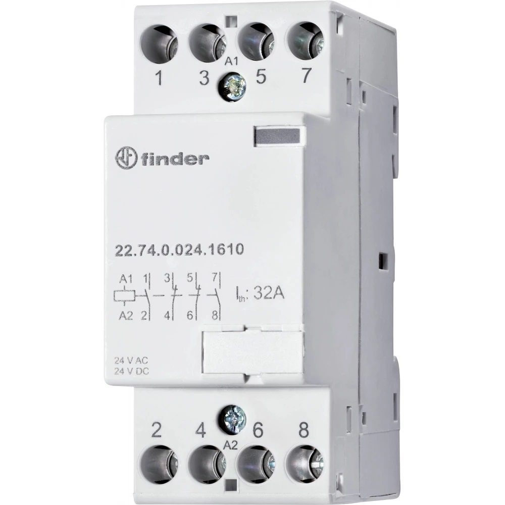 Finder 22 Fin Magneetschak 4V 32a 24vuc