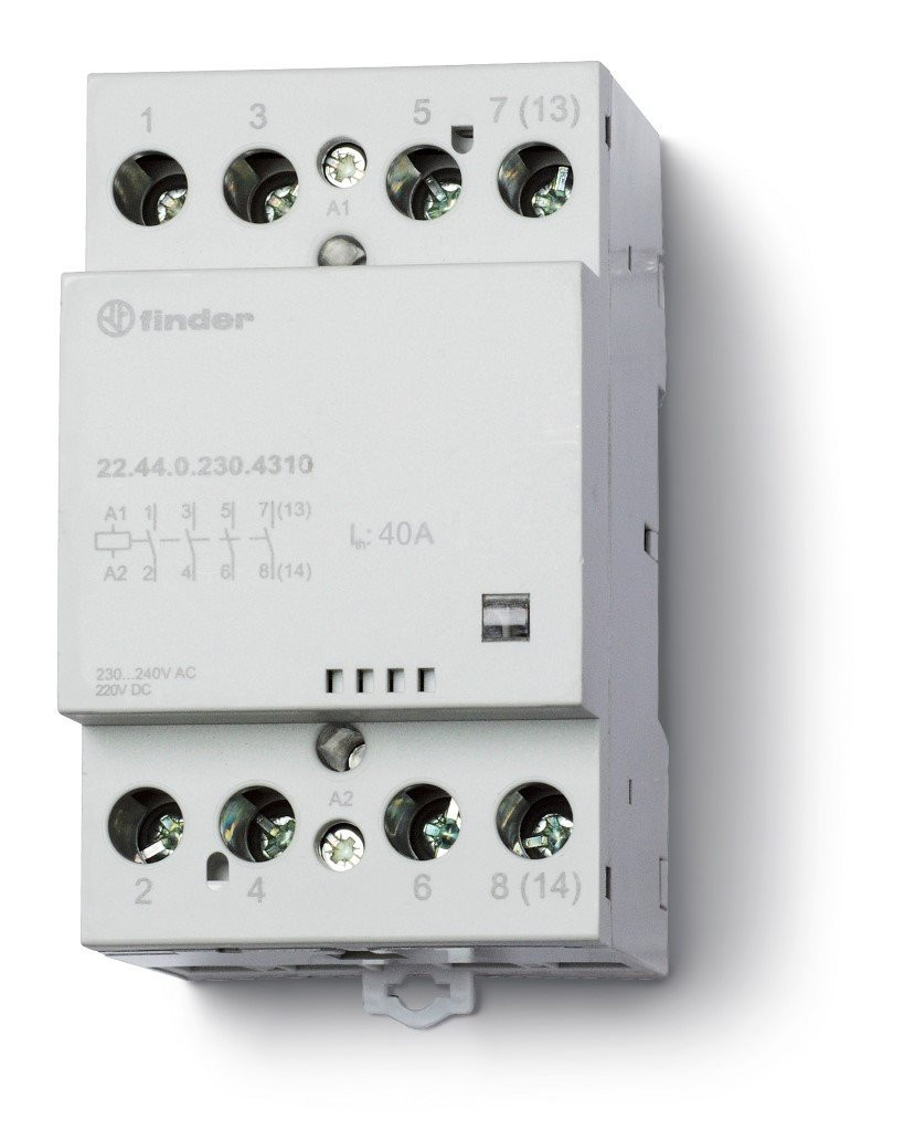 Finder 22 Fin Magneetschak 4V 40a 230vuc