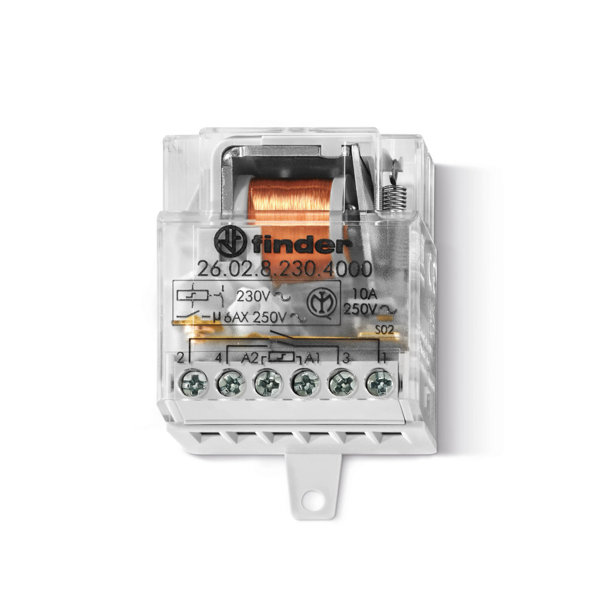 Finder 26 Fin Impulsrelais 2M 10a 230vac