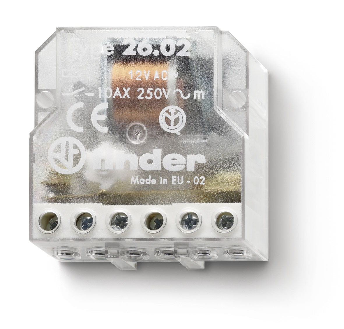 Finder 26 Fin Impulsrelais 2M 10a 230vac