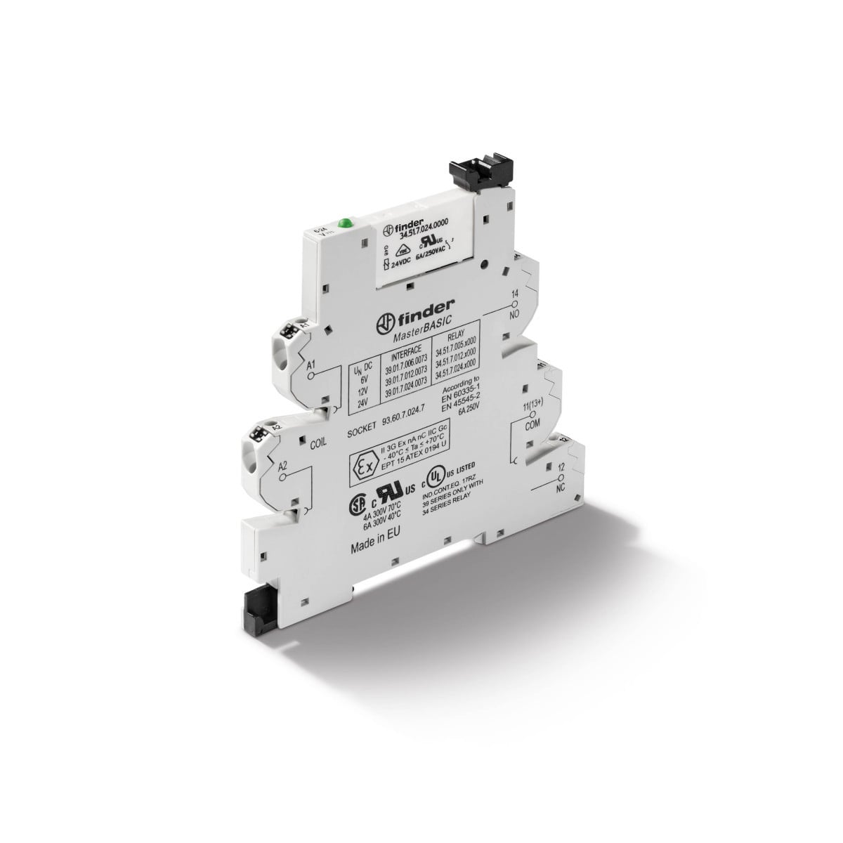 Finder 39 Fin Interf.relais masterbasic atex conform 1W 6a 24vuc