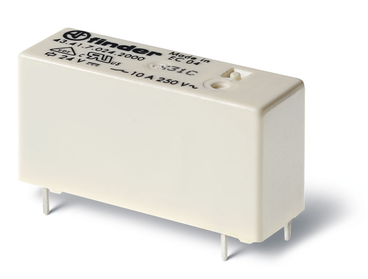 Finder 43 Fin Relais 1W 10a 3VDC S.