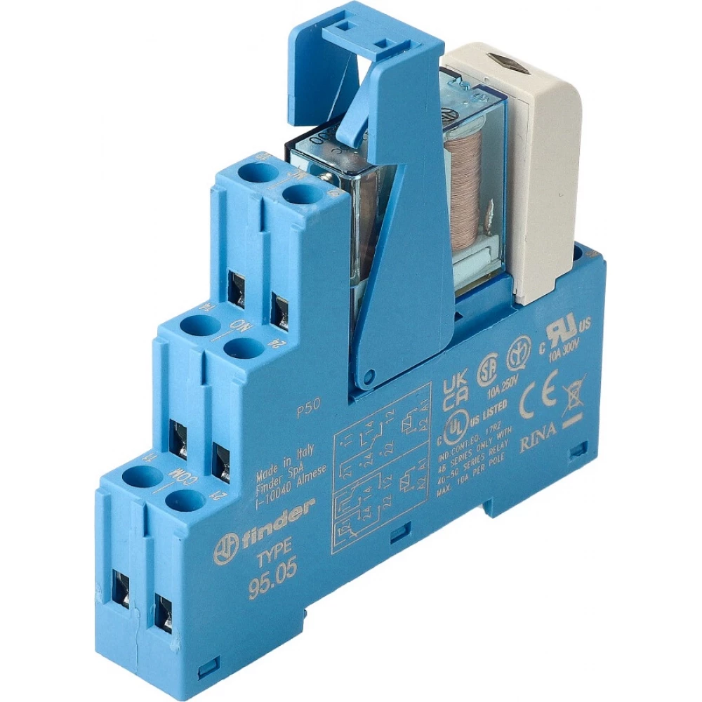 Finder 48 Fin Interf.relais 1W 16a 12VDC S.
