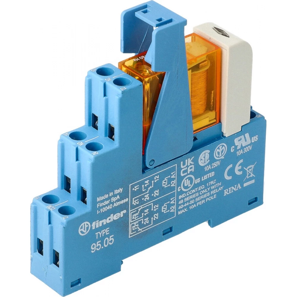 Finder 48 Fin Interf.relais 1W 16a 24vac