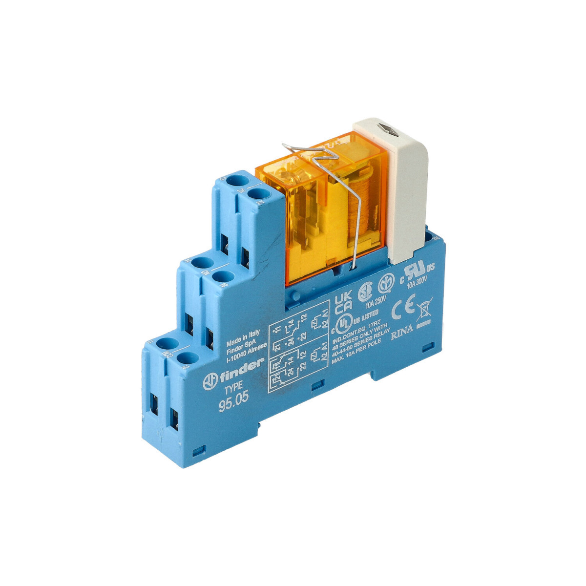 Finder 48 Fin Relais 1W 16a 24vac