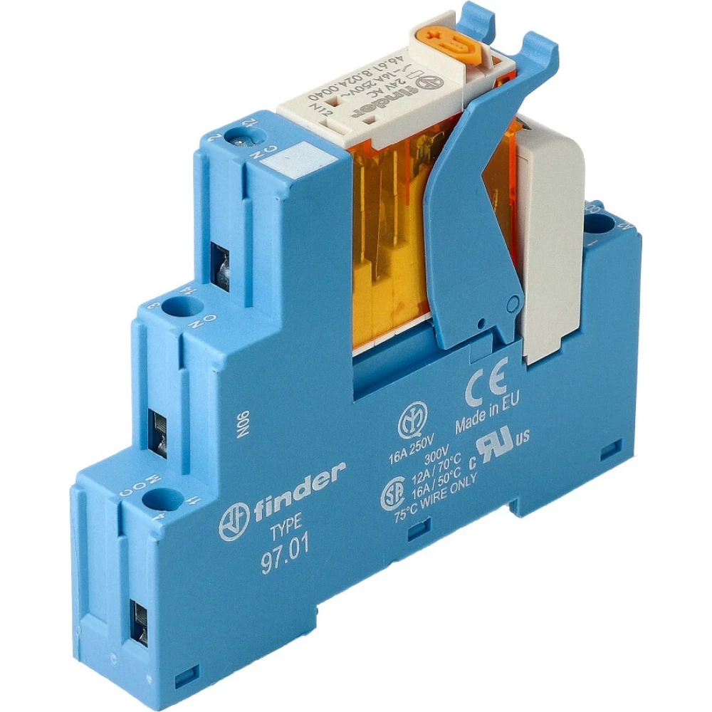 Finder 4C Fin Interf.relais 1W 16a 12vac