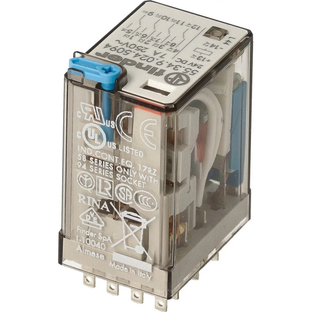 Finder 55 Fin Relais 4W 7a 24VDC