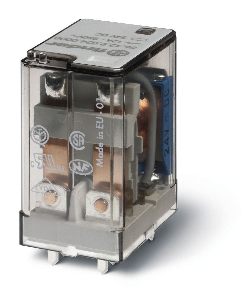 Finder 56 Fin Relais 2W 12a 120vac