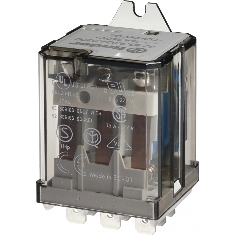 Finder 62 Fin Relais 3W 16a 48vac