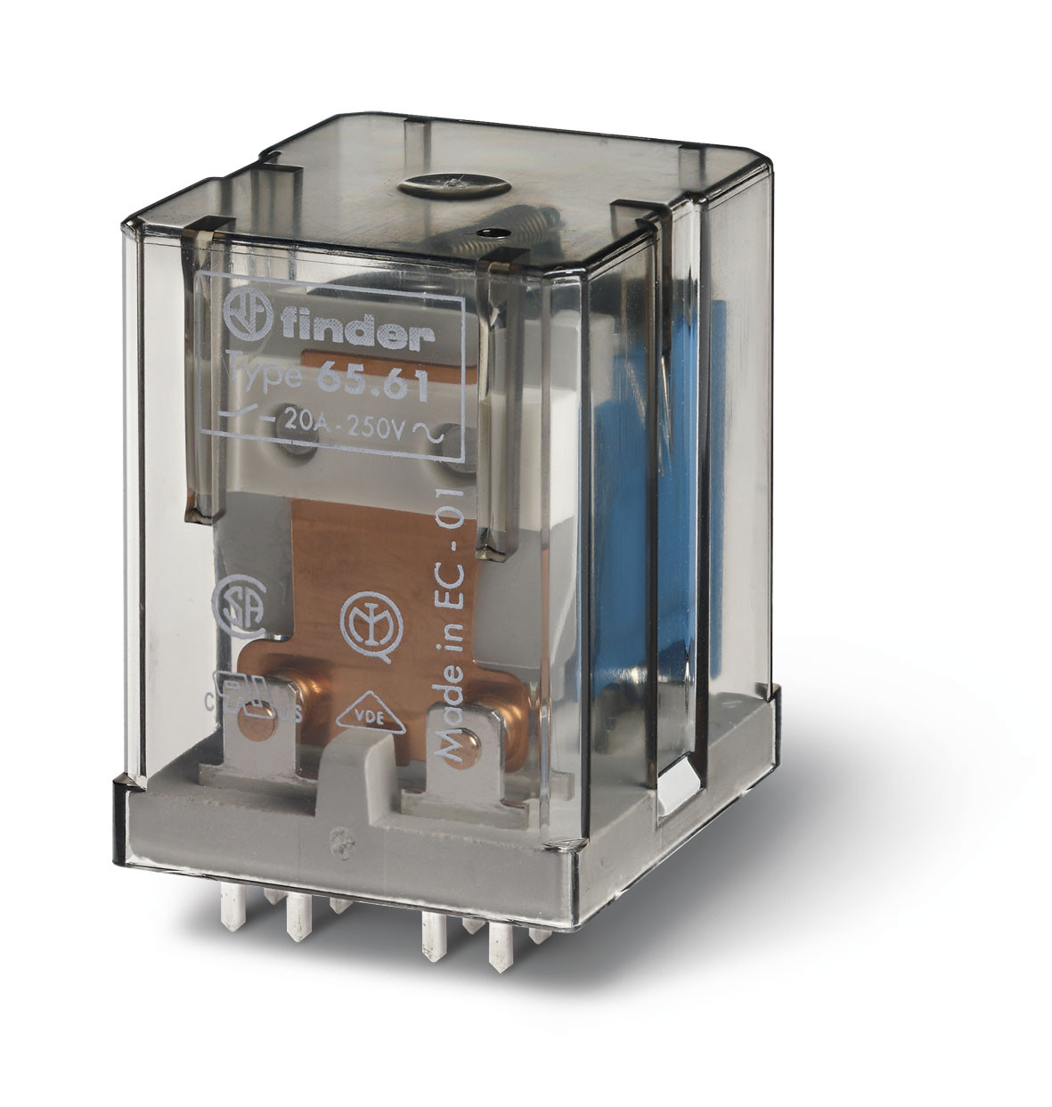 Finder 65 Fin Relais 1M+1V 20a 24VDC