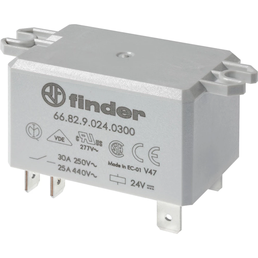 Finder 66 Fin Relais 2M 30a 12VDC