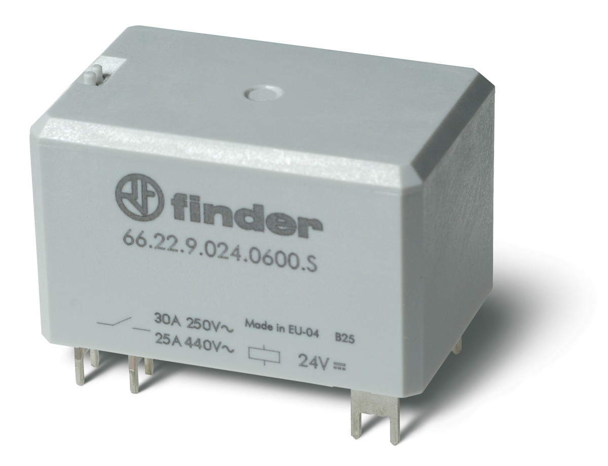 Finder 66 Fin Relais 2M 30a 24VDC
