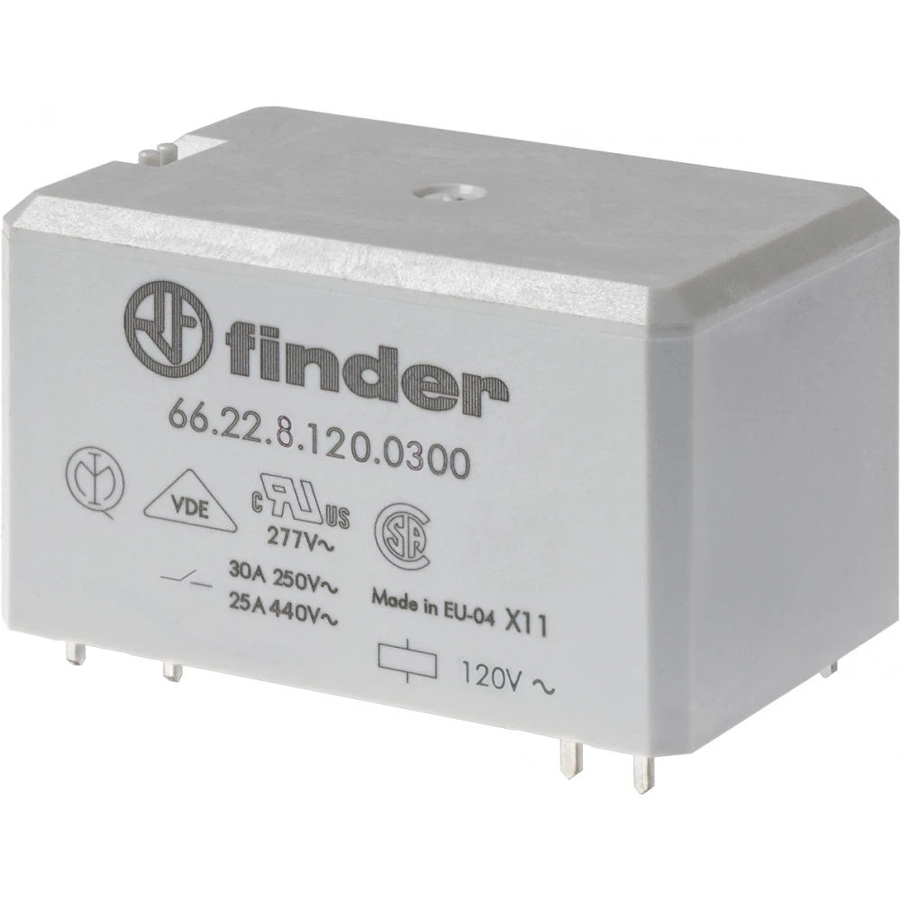 Finder 66 Fin Relais 2M 30a 24VDC