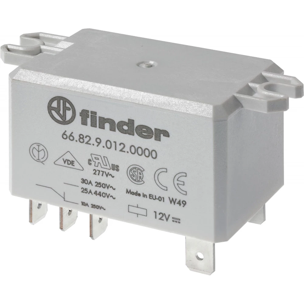 Finder 66 Fin Relais 2W 30a 24VDC