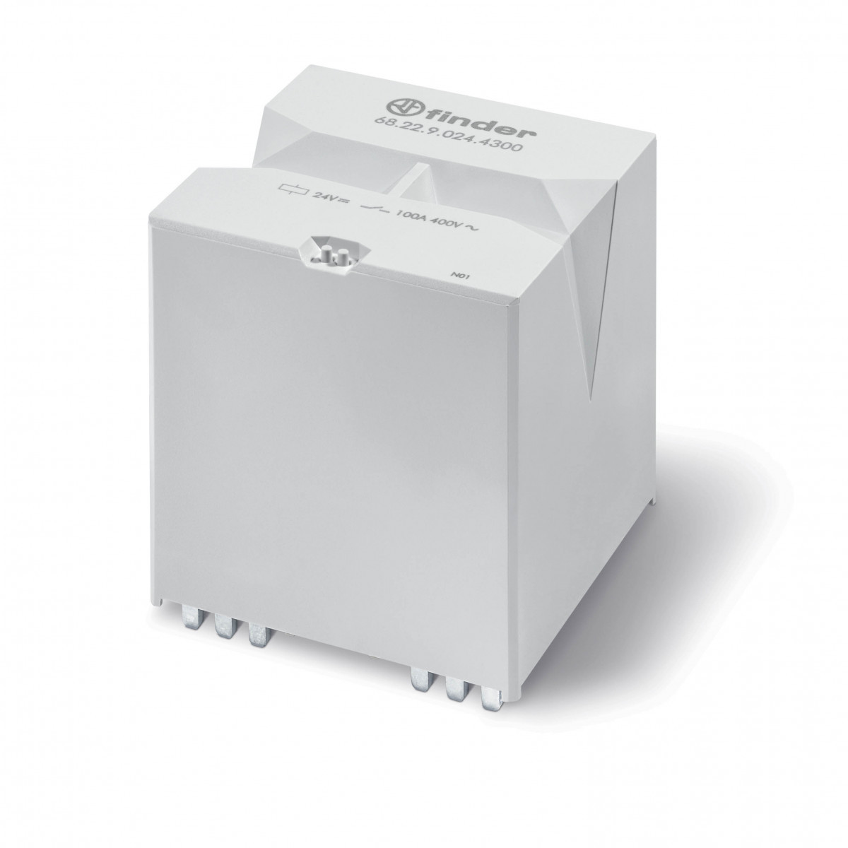 Finder 68 Fin Relais 100a 2M 12VDC/agsno2/=3.6MM.