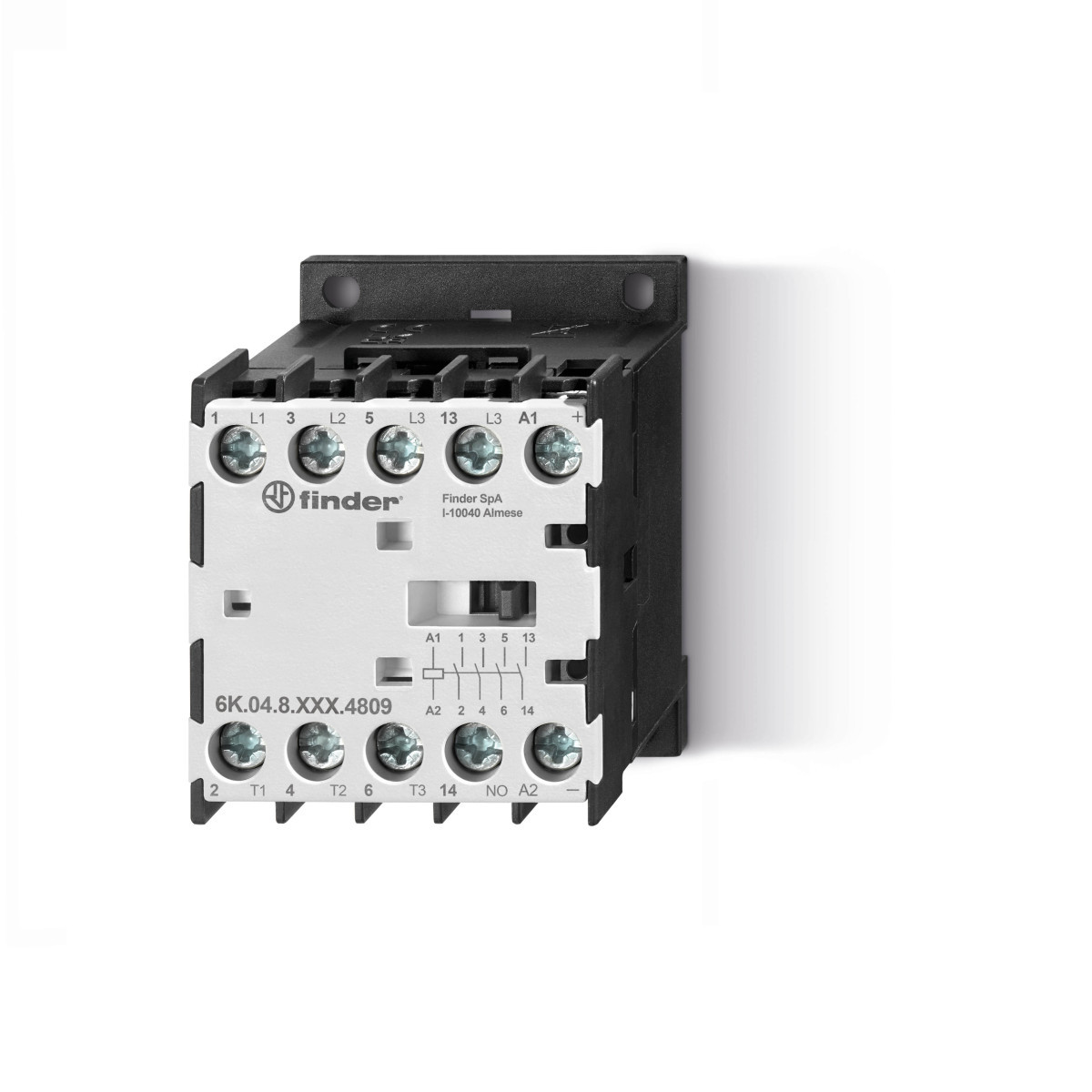 Finder 6K Fin Magneetschak 3M + 1M 9a 24VDC