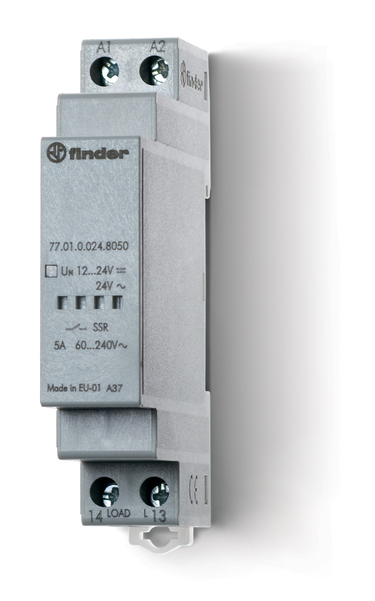 Finder 77 Fin SSR 1M 5a 24VDC
