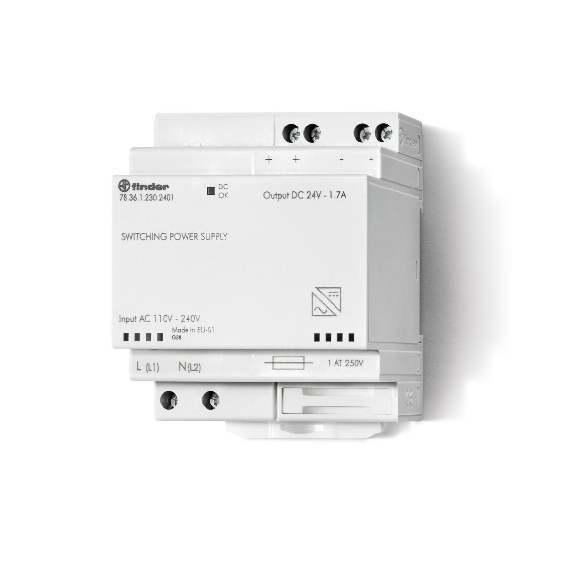 Finder 78 Fin Voeding 24VDC 1,5a 36W