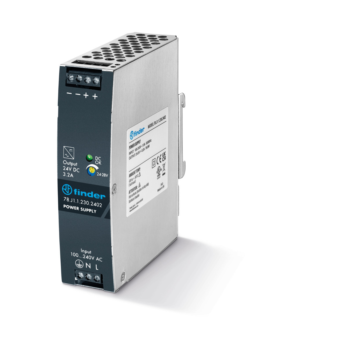 Finder 78 Fin Voeding 3.2a 24VDC 75W