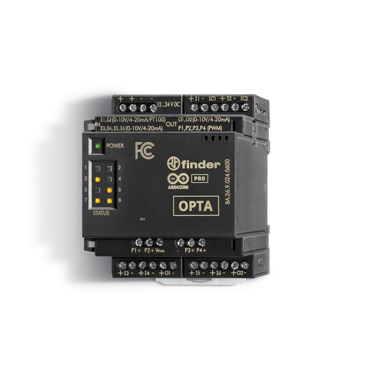Finder 8A Fin Uitbr. analoog cod. voor 8a.04