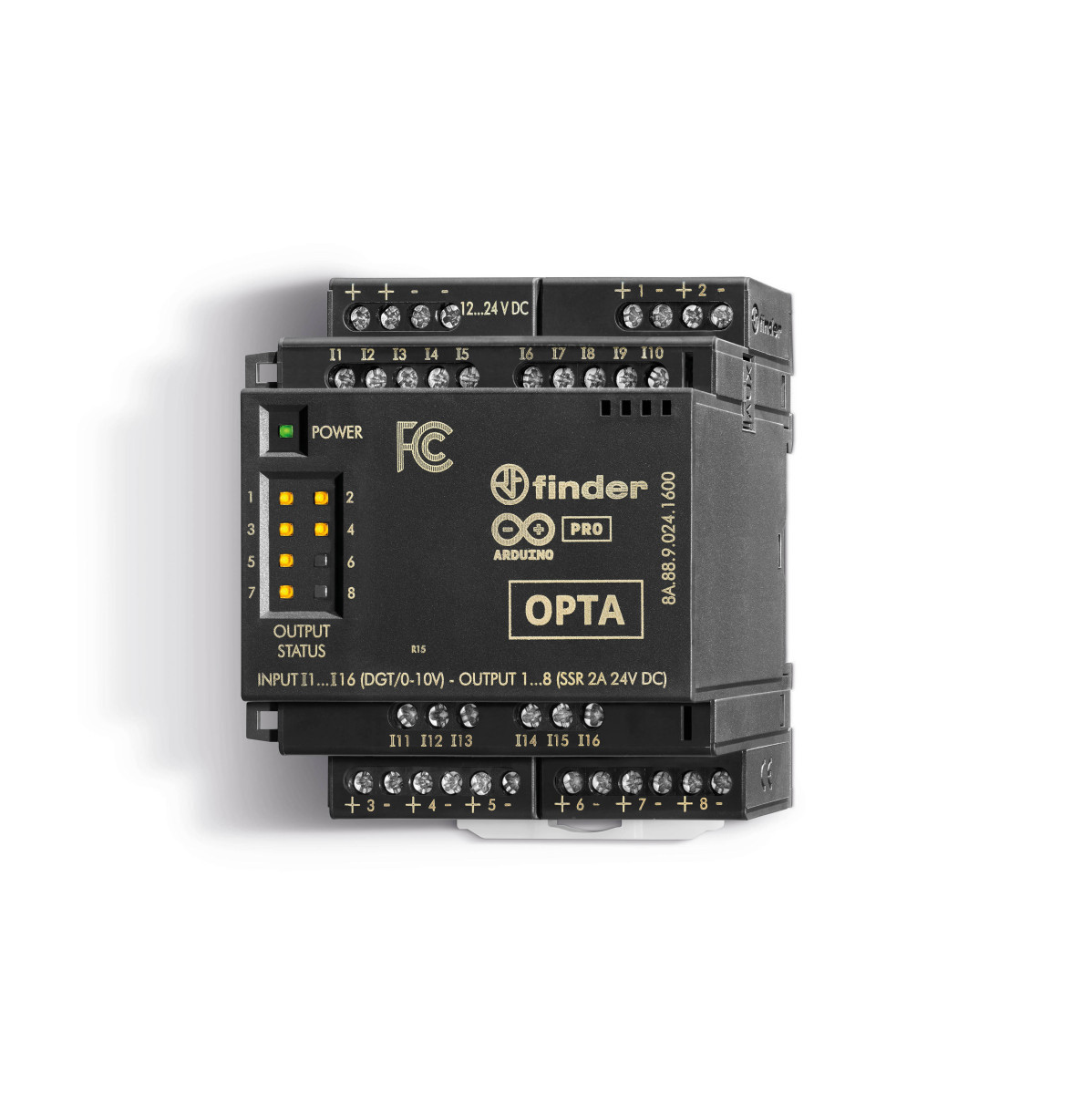 Finder 8A Fin Uitbr. digitaal cod. SSR voor 8a.04