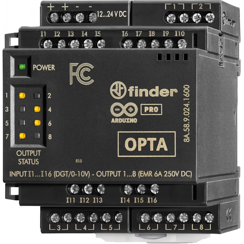 Finder 8A Fin Uitbr. digitaal emr voor 8a.04
