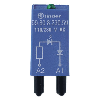 Finder Fin moduul led+var 60vuc