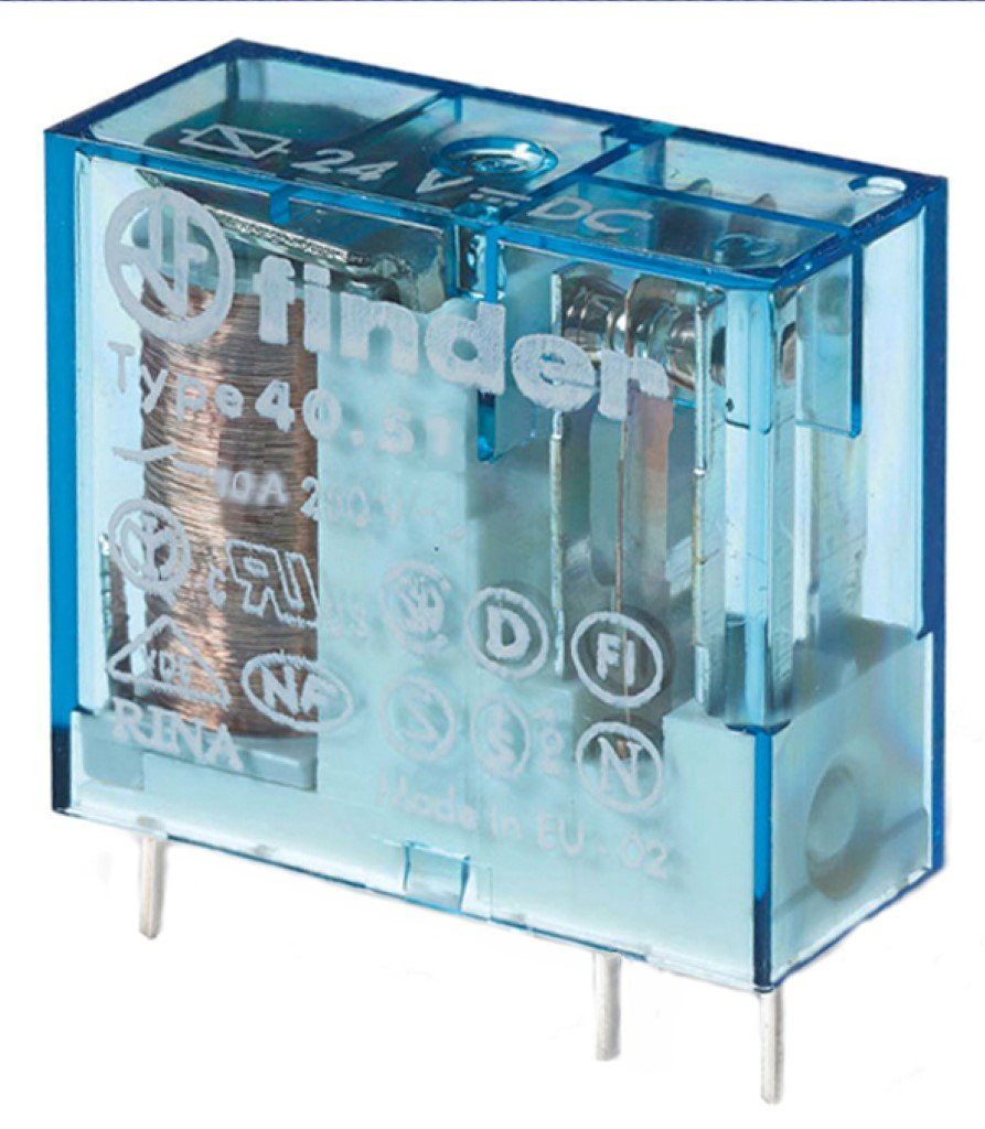 Finder 40 Fin Relais 1M 10a 24VDC