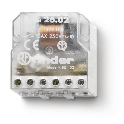 Finder Impulsrelais 1M+1V 10a 230vac