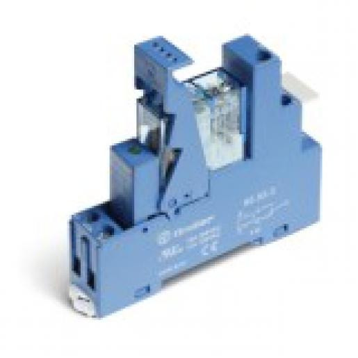 Finder 49 schakelrelais nom.stuurstroomsp.24V ac 1 wiss.cont.