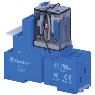 Finder 58 schakelrelais DC 2 wiss.cont.