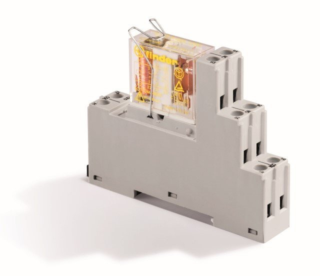 Finder 48 schakelrelais DC 2 wiss.cont.