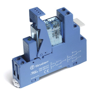 Finder 49 schakelrelais DC 2 wiss.cont.