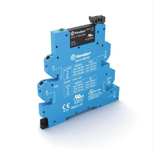 Finder Interf.relais masterbasic 1M 6a 230vac