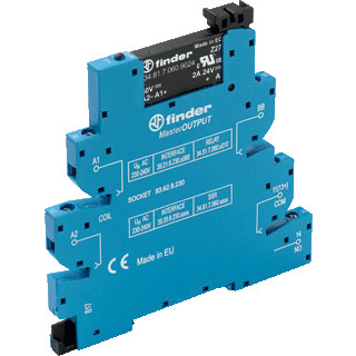Finder Interf.relais masteroutput 1M 2a 24VDC