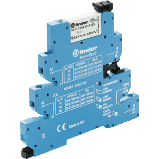 Finder 39 schakelrelais nom.stuurstroomsp.6V ac/DC 1 wiss.cont.